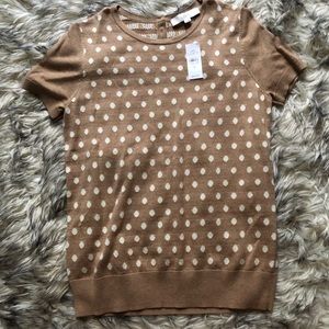 Ann Taylor Loft- NWT knit shirt!!